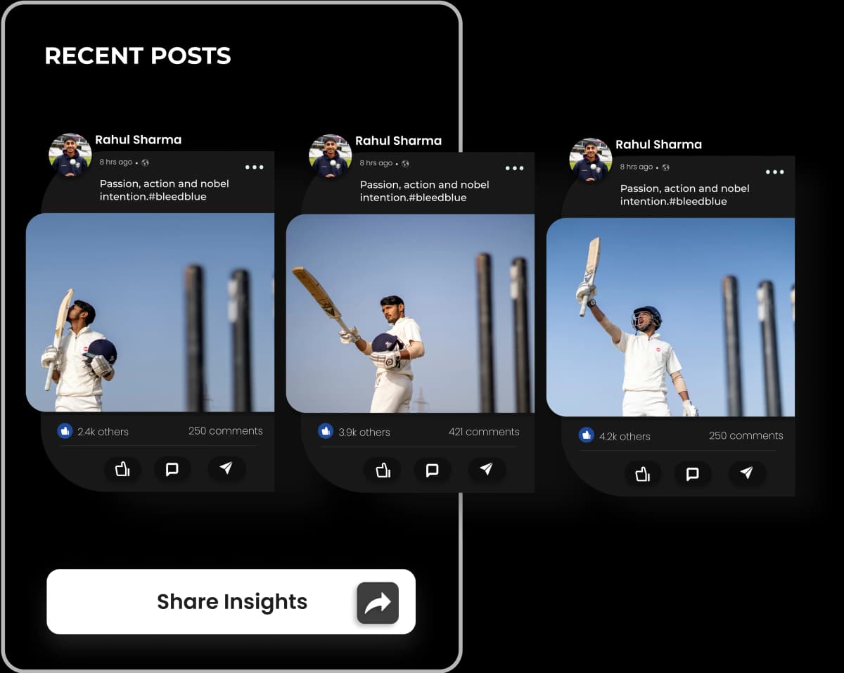 Sports moments collage